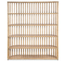 Hooker Furniture 6950-10446-80 Retreat Slatted Bookcase IMAGE 3