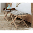 Hooker Furniture 6950-90119-80 Retreat Camp Stool Bed Bench IMAGE 4