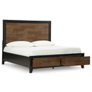 Benchcraft Kraeburn B496B6 Queen Panel Storage Bed IMAGE 2