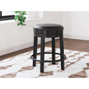 Signature Design by Ashley Valebeck D546-824 Upholstered Swivel Stool IMAGE 3