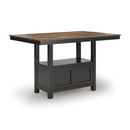 Signature Design by Ashley Wildenauer D634-13 Rectangular Dining Room Counter Table IMAGE 1