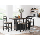 Signature Design by Ashley Wildenauer D634-13 Rectangular Dining Room Counter Table IMAGE 9