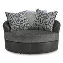 Benchcraft Brixley Pier 2990621C Oversized Swivel Accent Chair IMAGE 2