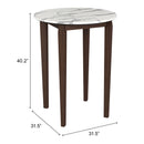 Zuo Vernon 110089 Bar Table - White IMAGE 7
