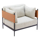 Zuo Stirbe 110344 Armchair - Grey IMAGE 6