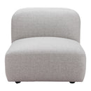 Zuo Biak 110367 Middle Chair - Grey IMAGE 3