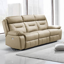 IFDC IF 8111 - S Power Reclining Sofa - Beige IMAGE 1