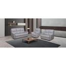 Titus Furniture T1121G-S Power Recliner Sofa (Grey) IMAGE 1