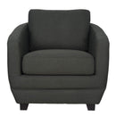 LH Imports Baltimo Stationary Fabric Accent Chair FTH014-E-CHAIR IMAGE 2