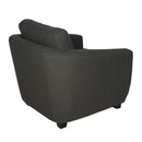 LH Imports Baltimo Stationary Fabric Accent Chair FTH014-E-CHAIR IMAGE 3