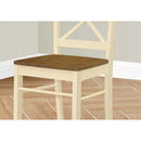 Monarch I 1325 Set of 2 Dining Chairs - Cream/Oak IMAGE 3
