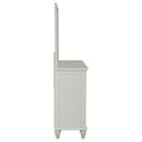 Coaster Furniture Sandy Beach 201303M 11-Drawer Dresser with Mirror - Cream White IMAGE 9