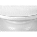 Monarch I 3917 22"H - White Textured Iron Metal Drum IMAGE 4