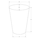 Monarch I 3923 22"H - Gold Iron Metal Drum IMAGE 7