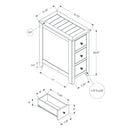 Monarch I 3959 24"H - Espresso Veneer IMAGE 11