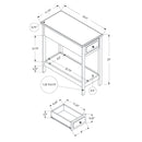 Monarch I 3990 25"H - Dark Walnut Veneer IMAGE 4