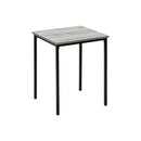 Monarch I 7896P 3Pcs Occasional Table Set - Grey/Black Metal IMAGE 6