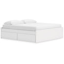 Signature Design by Ashley Onita EB9630B18 King Platform Bed with 2 Side Storage IMAGE 1