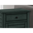 Monarch I 3949 Accent Table - Antique Blue IMAGE 9