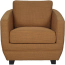 LH Imports Baltimo Stationary Fabric Accent Chair FTH014-D-CHAIR IMAGE 2
