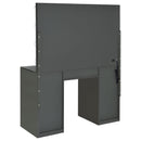 Coaster Furniture Acena 931145 7-Drawer Vanity Set with Lighting - Grey High Gloss IMAGE 5