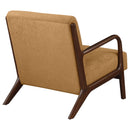 Coaster Furniture Foster 902271 Upholstered Wood Frame Accent Chair - Honey IMAGE 6
