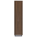 Coaster Furniture Maddox 801863 71-inch 3-shelf Cabinet Bookcase - Walnut IMAGE 9