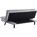 Coaster Furniture Laredo 360018 Upholstered Tufted Convertible Sofa Bed - Grey IMAGE 7