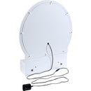 Crown Mark Cecilia 4905SET-WH Vanity Table & Stool - White IMAGE 9