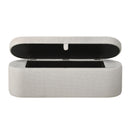 Crown Mark Philipa 4924OT-BENCH Storage Bench - Oatmeal Tweed IMAGE 3