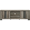 Crown Mark Rangley B6830-99 TV Stand - Grey/Brown IMAGE 1