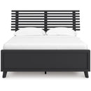 Signature Design by Ashley Danziar B1013B23 Full Slat Panel Bed IMAGE 2