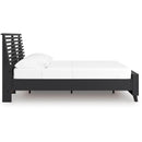 Signature Design by Ashley Danziar B1013B23 Full Slat Panel Bed IMAGE 3