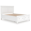 Signature Design by Ashley Fortman B680B20 Queen Panel Storage Bed IMAGE 6