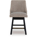 Signature Design by Ashley Neymorton D618-224 Upholstered Swivel Barstool IMAGE 2