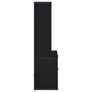 Coaster Furniture Westpark 802703 3-shelf Bookcase USB and Lockable Drawer - Black IMAGE 9
