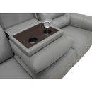 IFDC IF-8141 Power Reclining Sofa - Light Grey IMAGE 3