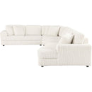 Coaster Furniture Emberson 508851-SEC 4-piece Upholstered Modular Sectional Sofa - Ivory IMAGE 4