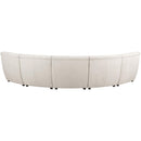 Coaster Furniture Charlotte 551300-S5 5-piece Upholstered Modular Sectional Sofa - Ivory IMAGE 6