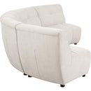 Coaster Furniture Charlotte 551300-S5 5-piece Upholstered Modular Sectional Sofa - Ivory IMAGE 7