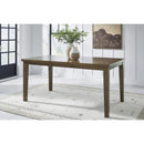 Signature Design by Ashley Urbinforte PCD592-32 Dining Room Counter Butterfly Extension Table IMAGE 5