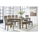 Signature Design by Ashley Urbinforte PCD592-35 Dining Room Butterfly Extension Table IMAGE 11