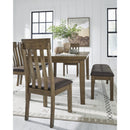 Signature Design by Ashley Urbinforte PCD592-35 Dining Room Butterfly Extension Table IMAGE 6