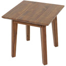 LH Imports Gia Chairside Table GIA033-BRN IMAGE 4