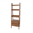 LH Imports Gia Modular Bookcase - Warm Pecan GIA021-BRNS IMAGE 8