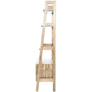 LH Imports Gia Modular Bookcase - Light Driftwood GIA021 IMAGE 4