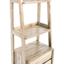 LH Imports Gia Modular Bookcase - Light Driftwood GIA021 IMAGE 6
