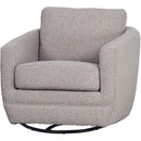 LH Imports Baltimo Swivel Glider Fabric Accent Chair FTH014S-A IMAGE 4