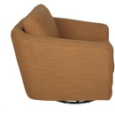 LH Imports Baltimo Swivel Glider Fabric Accent Chair FTH014S-G IMAGE 5