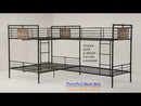 Acme Furniture Cordelia BD00365 Twin/Full Bunk Bed EXTERNAL_VIDEO 1